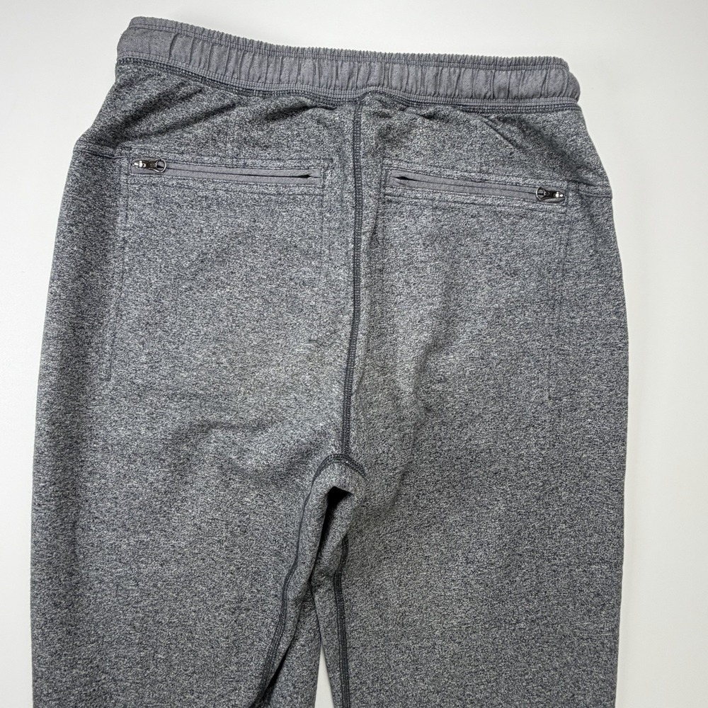 Lululemon Womens Jogger Pants Size 4 Gray Heathered Zip Back Pocket - Picture 4 of 15